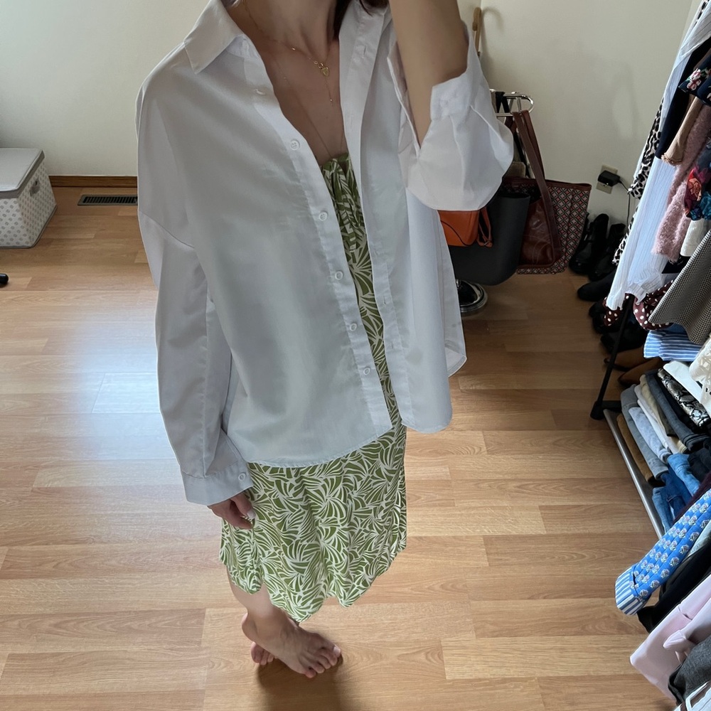 White Women's Shirt - Picture 5 of 5